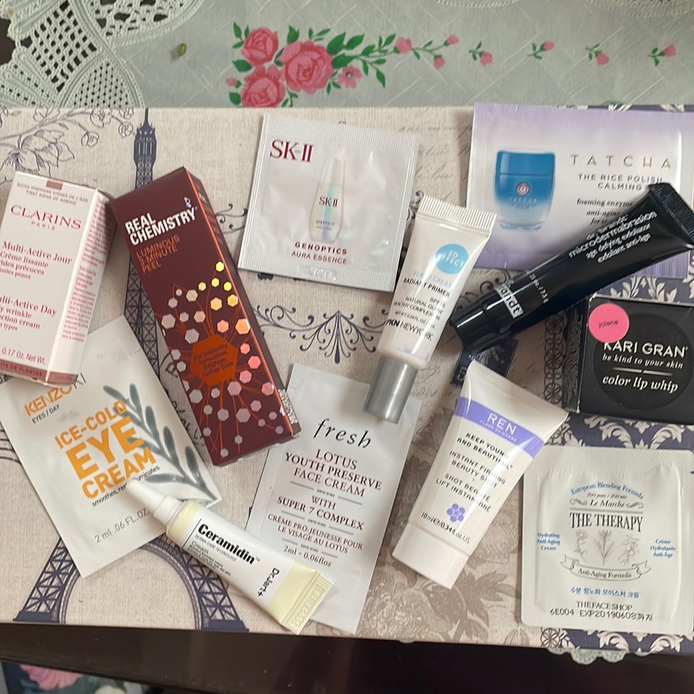 Skincare deluxe & packet bundle